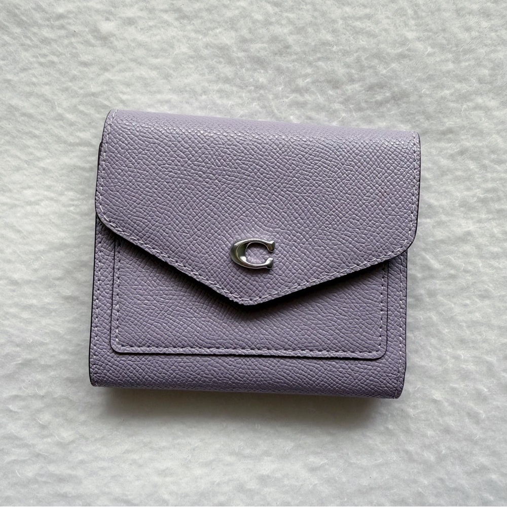 Coach wallet purple